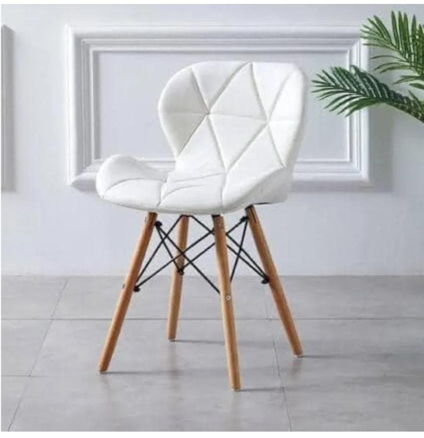 Leather padded Dining Chairs Chair Back